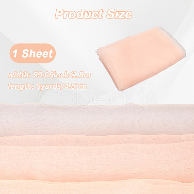 5 Yards Polyester Organza Fabric DIY-CY0001-09A-1
