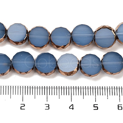 Imitation Jade Glass Beads Strands GLAA-H032-03-02-1