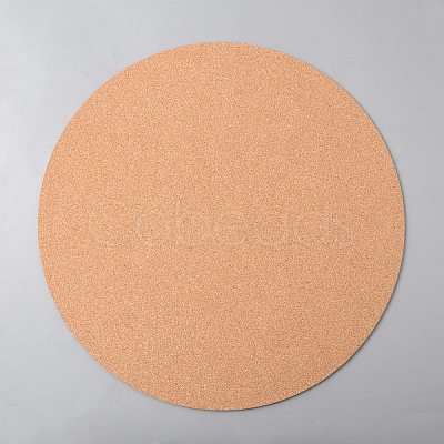 PP Plastic & Cork Flower Pot Pads AJEW-WH0609-241B-1
