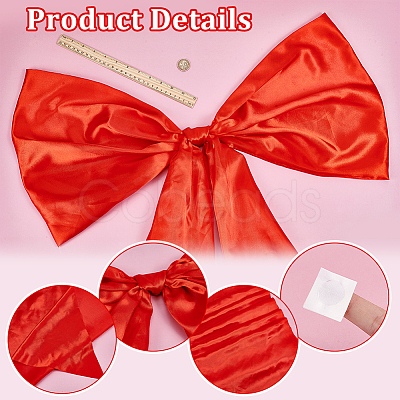 Cloth Big Bowknot Ornaments DIY-WH0308-957A-1