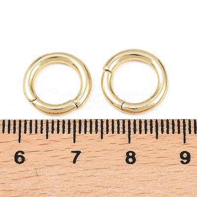 Brass Twister Clasp KK-Z146-04G-01-1