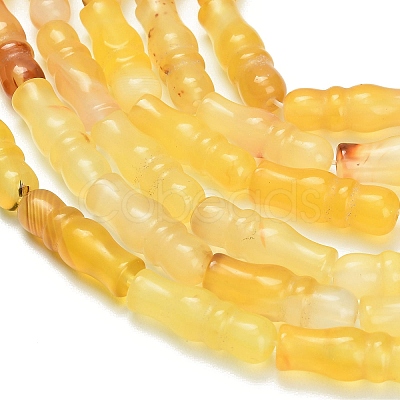 Natural Agate Beads Strands G-Z144-A02-01C-1