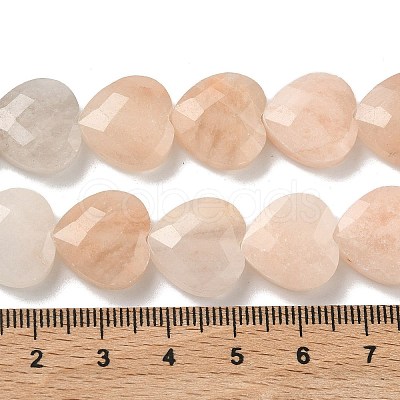 Natural Pink Aventurine Beads Strands G-A309-A15-01-1