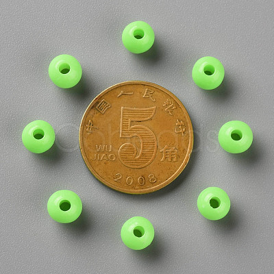 Opaque Acrylic Beads MACR-S370-C6mm-A30-1