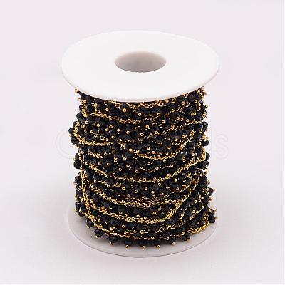 Handmade Glass Beaded Chains AJEW-P061-A08-1