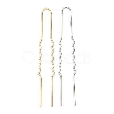 Brass Hair Fork Findings KK-H298-01A-1
