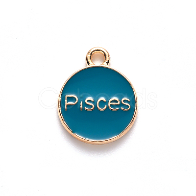 Alloy Enamel Pendants LS-X-ENAM-S124-01B-05H-1