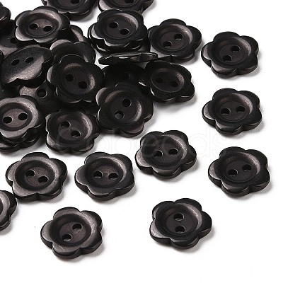 Resin Buttons RESI-D031-15mm-02-1