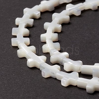 Natural Trochid Shell/Trochus Shell Beads SSHEL-O0001-22B-1