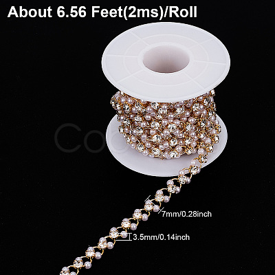 Alloy Ring Link Chains LCHA-WH0001-02-1