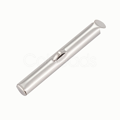 Iron Slide On End Clasp Tubes X-IFIN-R212-3.0cm-P-1