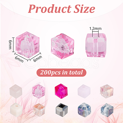 2Bags Imitation Artificial Crystal Glass Beads FIND-PH0026-13A-1