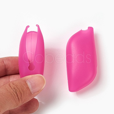 Silicone Portable Toothbrush Case SIL-WH0001-04-1