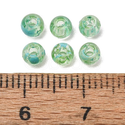 Picasso Transparent Glass Beads GL-CBA5413-01B-1