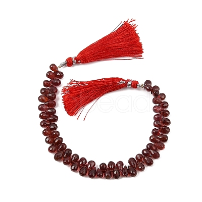 Natural Garnet Beads Strands GG-NH0010-B01-01-1