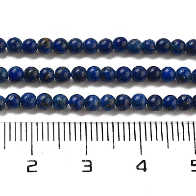 Dyed Natural Lapis Lazuli Beads Strands X-G-G143-A01-01-1