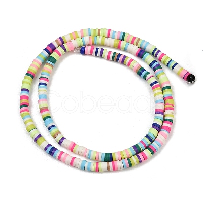 Handmade Polymer Clay Beads Strands PY-CBA18ED-02D-1