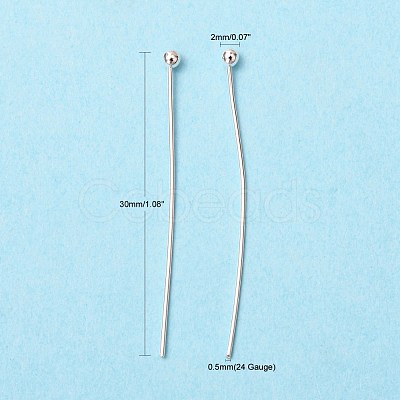 Brass Ball Head Pins X-KK-R020-07S-1