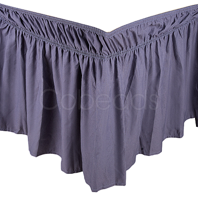 Adjustable Polyester Wrap Around Bed Skirts AJEW-WH20022-10C-02-1