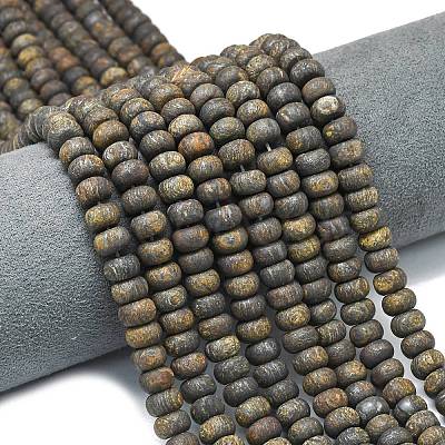 Natural Bronzite Beads Strands G-P575-A28-8x5mm-1