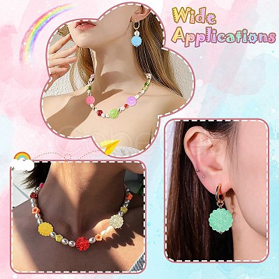 100Pcs 11 Colors Transparent Glass Beads DGLA-CJ0001-02-1