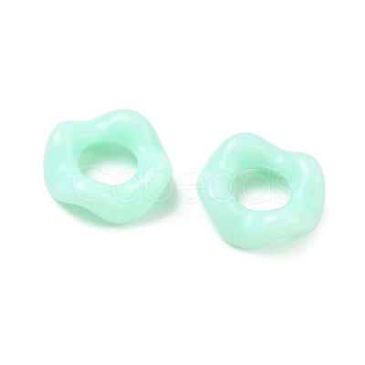 Opaque Acrylic Beads AC-CBA5019-10B-1