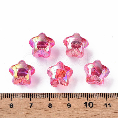 1-Hole Transparent Acrylic Buttons MACR-S373-129-C-1