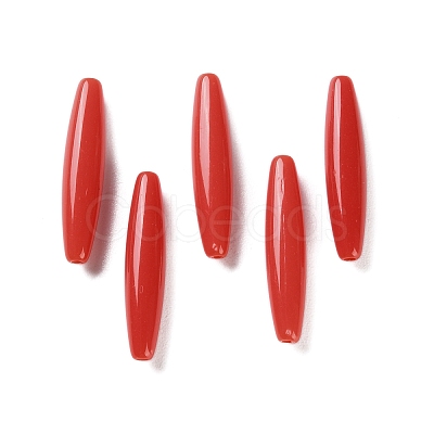Opaque Acrylic Beads OACR-M015-14C-1