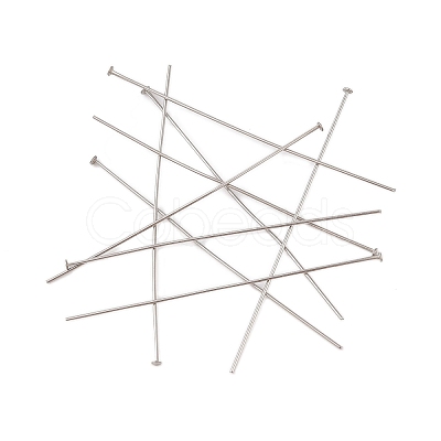 304 Stainless Steel Flat Head Pins STAS-Z089-03P-16-1