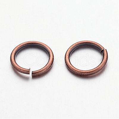 Open Jump Rings Brass Jump Rings JRC8MM-R-1