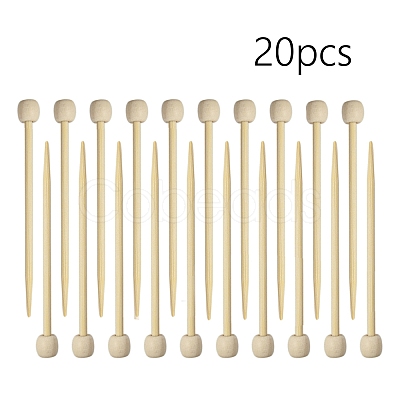 Bamboo Pointed Knitting Needles SENE-PW0003-090A-1