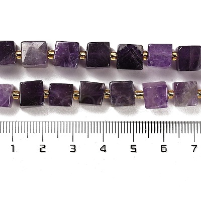 Natural Amethyst Beads Strands G-G053-B05-01-1