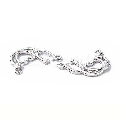 Eco-Friendly Rack Plating Brass Pendants KK-F845-10P-1
