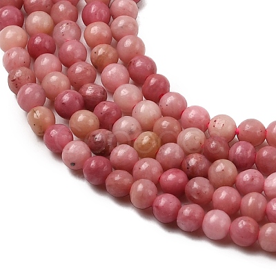 Natural Rhodonite Beads Strands G-G0005-B01-1