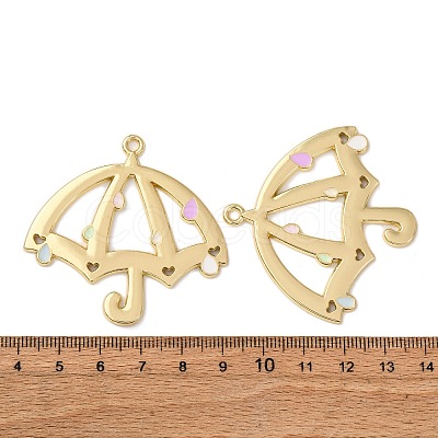Alloy Enamel Big Pendants FIND-Z095-09G-1