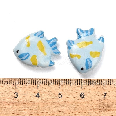 Handmade Porcelain Beads PORC-F016-01E-1