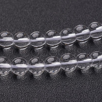 Synthetic Quartz Crystal Beads Strands X-GSR6mmA039-1-1