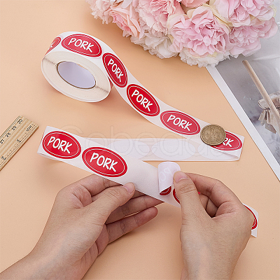Adhesive Sticker Meat Labels DIY-WH0308-745B-1