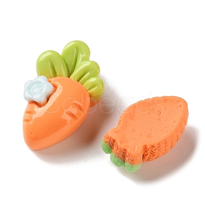 Opaque Resin Cabochons RESI-K043-32-1