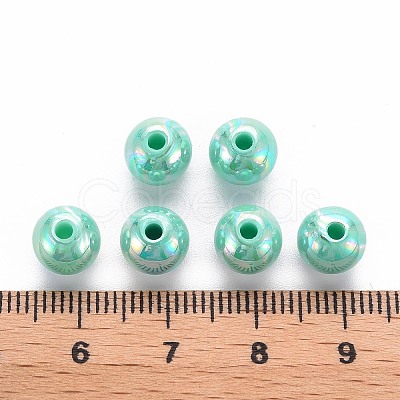 Opaque Acrylic Beads X-MACR-S370-D8mm-S035-1