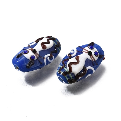 Handmade Lampwork Beads LAMP-K042-05B-1