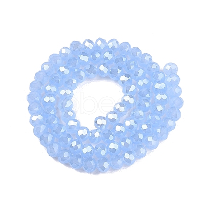 Electroplate Glass Beads Strands LS-EGLA-A044-J6mm-A03-1