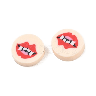Handmade Polymer Clay Cabochons CLAY-A007-09B-1