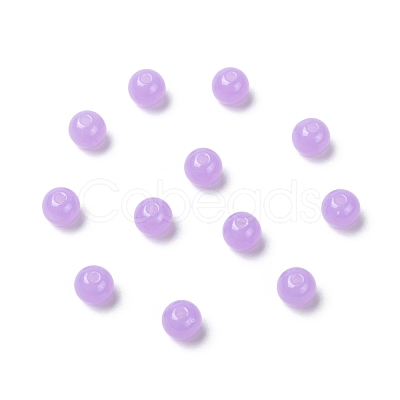 Fluorescent Acrylic Beads MACR-R517-6mm-09-1