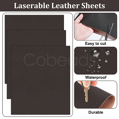 Rectangle PU Leather Fabric DIY-WH0349-324B-1