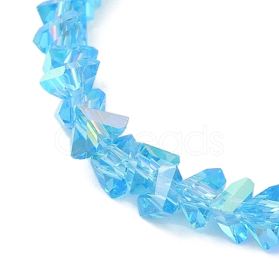 Transparent Glass Beads Strands EGLA-P061-04A-AB05-1