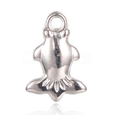 Goldfish CCB Plastic Pendants CCB-J028-19P-1