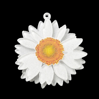 Printed Transparent Acrylic Pendants LS-SACR-P029-B01-1