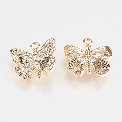 Brass Pendants X-KK-K215-21G-1