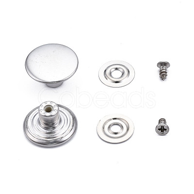 DIY Clothing Button Accessories Set FIND-T066-06D-P-NR-1